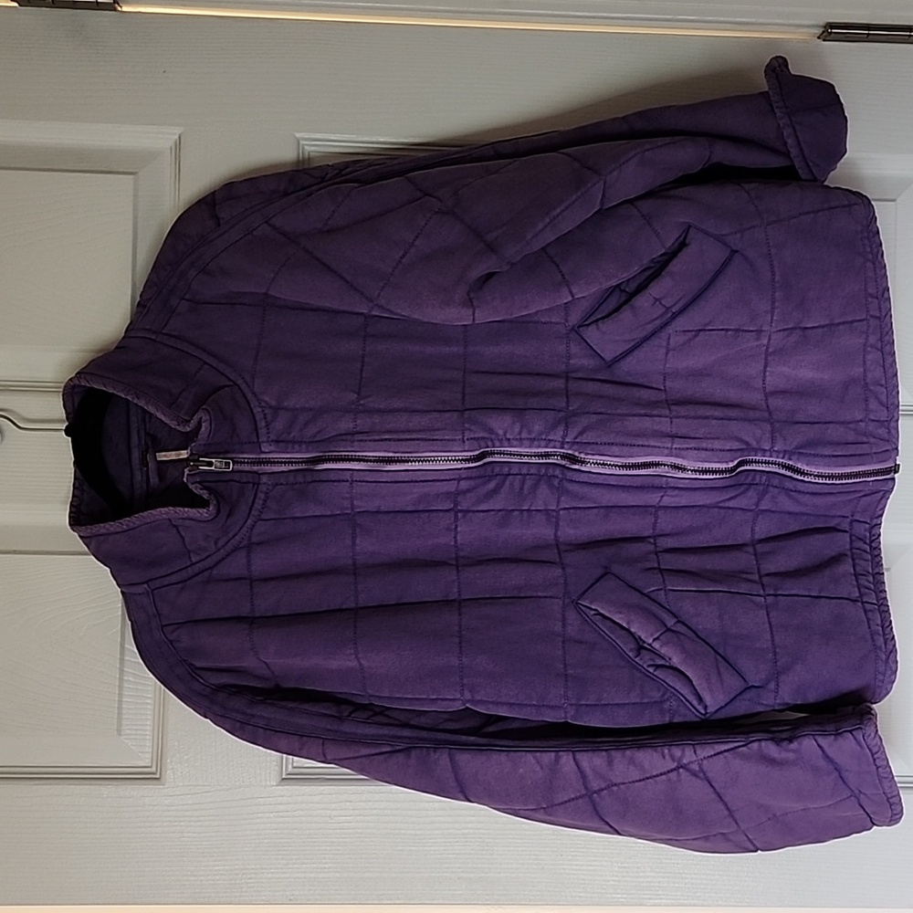 Free People Quilted Dolman Jacket